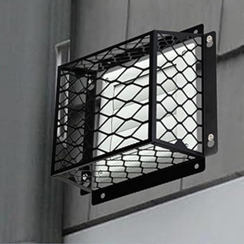Couvercle de conduit de sécheuse extérieur noir buanderie - 5