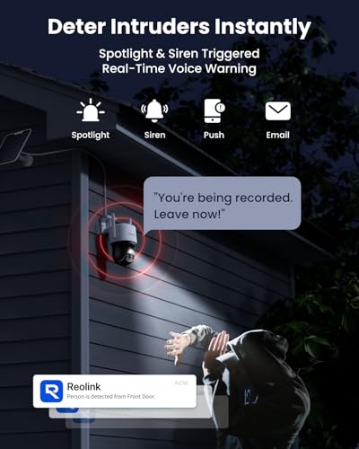 Image of REOLINK 4K Dual Lens 4G Cellular Security Camera Wireless Outdoor, 360 PTZ with Auto Tracking, No WiFi Solar Powered, 6X Hybrid Zoom, 8MP Color Night Vision, Smart Dection &SIM Card, TrackMix LTE+SP