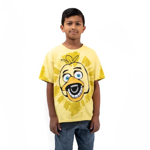 Five Nights at Freddy's Chicko Character Tie Dye Youth Boy's Short Sleeve Tee2