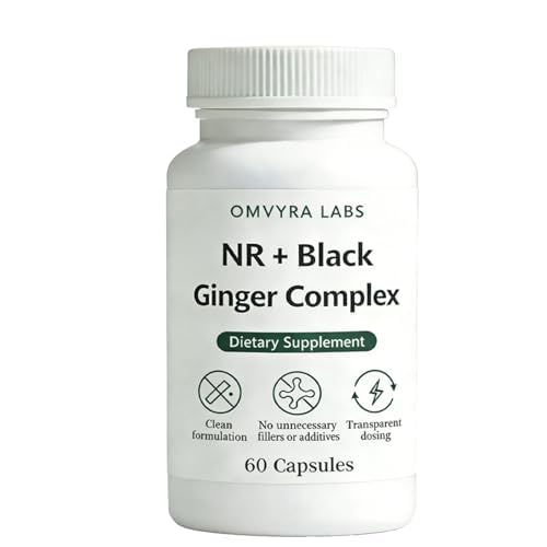 Omvyra Labs Black Ginger Complex 60 Capsules