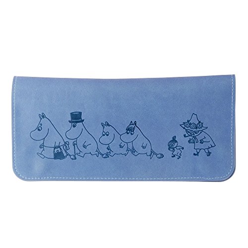 Sun-Star Stationery Pencil Case (Blue) [MOOMIN] (Japan Import)