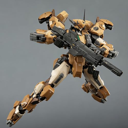 Image of Pipigirl 1 /100 Plastic Mecha Action Figures Kits, Caracal, 8.5 in High, Model Kits to Build, Easy to Assembly Mecha Model