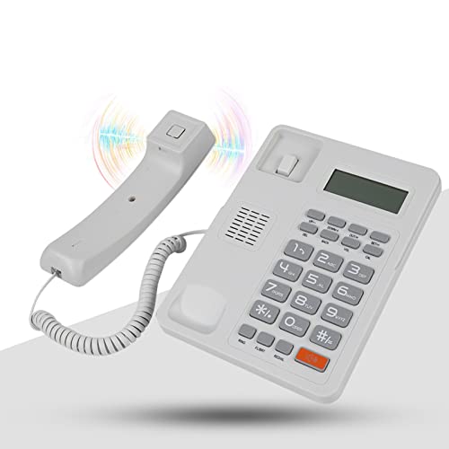 Teléfono de escritorio con cable, pantalla y función DTMF miniatura 5