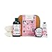 The Body Shop Bloom & Glow British Rose Essentials Gift Set â€“ Vegan Formula with Rose â€“ Hydrating & Rejuvenating Skincare for All Skin Types â€“ 5 Items