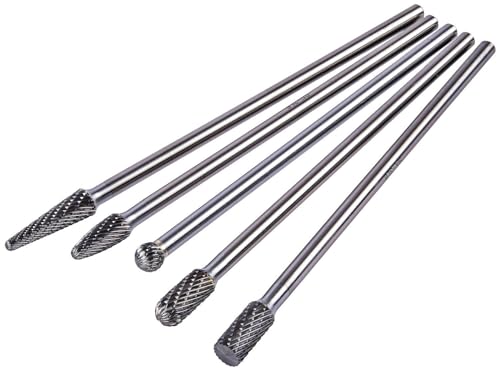 JEGS Set de Fresas de Carburo 6 in. L x 1/4 in. D miniatura 1