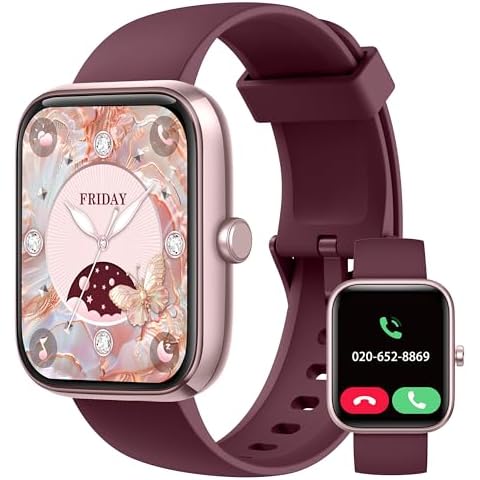 KALINCO Smartwatch with Alexa and Health Features Cover