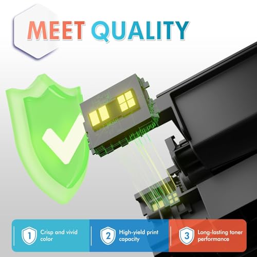 inkalfa TK-5270 TK-5270K TK5270 Kompatibel für Kyocera ECOSYS M6630cidn P6230cdn M6230cidn TK 5270 TK-5270C TK-5270M TK-5270Y M6630 P6230 M6230 Toner (Schwarz Cyan Gelb Magenta, 4-Pack)