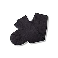 The Cambridge Sock Company Alpaca Socks Men Women Luxurious Comfortable Soft Warm Knee-length Welly Festival Walking Outdoor Pursuits Country Socks - Jet Black - Small
