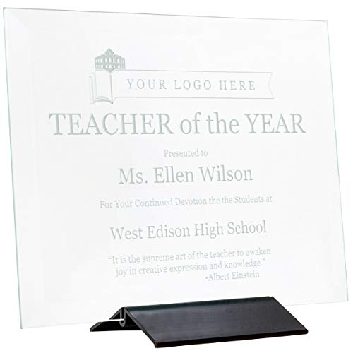 Frosted Glass Award Plaque (7 x 9