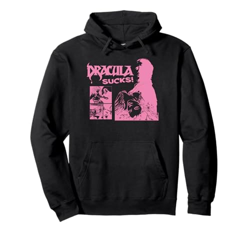 Póster de película de Terror clásico de Drácula Sucks PAPL14610 Sudadera con Capucha