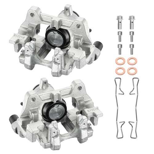 Image of BDFHYK 18-B5476 18-B5477 Rear Disc Brake Caliper Assembly for Ford Edge /Escape /Fusion /Police Responder Hybrid /SSV Plug-in Hybrid, for Lincoln Continental /MKC /MKZ 2013-2020 2pcs