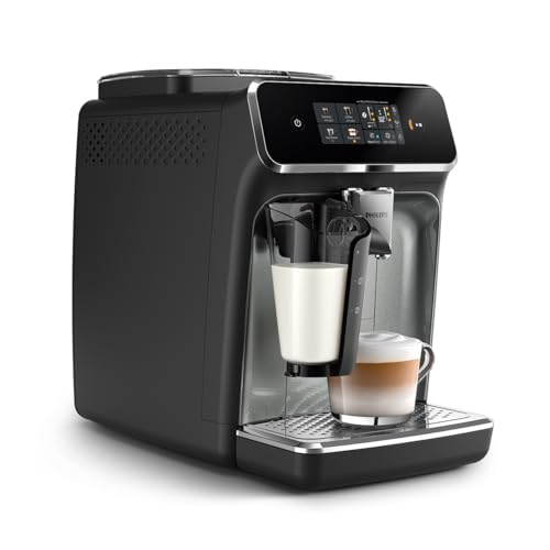 PHILIPS 2300 Series Bean to Cup Coffee Machine – One Touch for 4 Drinks, LatteGo Milk Frother, Effortless Cleaning, 40% Quieter, Ceramic Grinder – Fully Automatic Espresso & Cappuccino Maker – EP2339/40 - Image 2