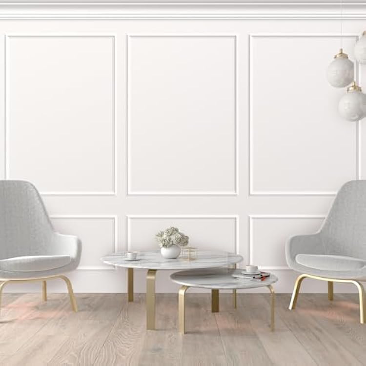 Pangda Peel and Stick Wall Molding Kit, 3D Premade Global | Ubuy