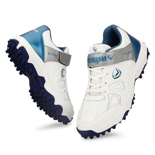 Image of PRO KVH Men's Cricket Spikes Shoes | Extended Plus Series with Maximum Energy Return, Upgraded for New Generation of Cricket | Rubber Toe for Stability and Support