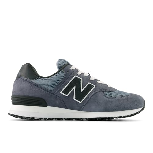 Image of New Balance Kids 574 New-b V2 Familiar Ground Hook and Loop Sneaker
