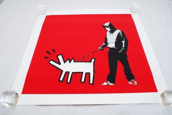 Amazon.co.jp: WCP Banksy バンクシー CHOOSE YOUR WEAPON REDリ 