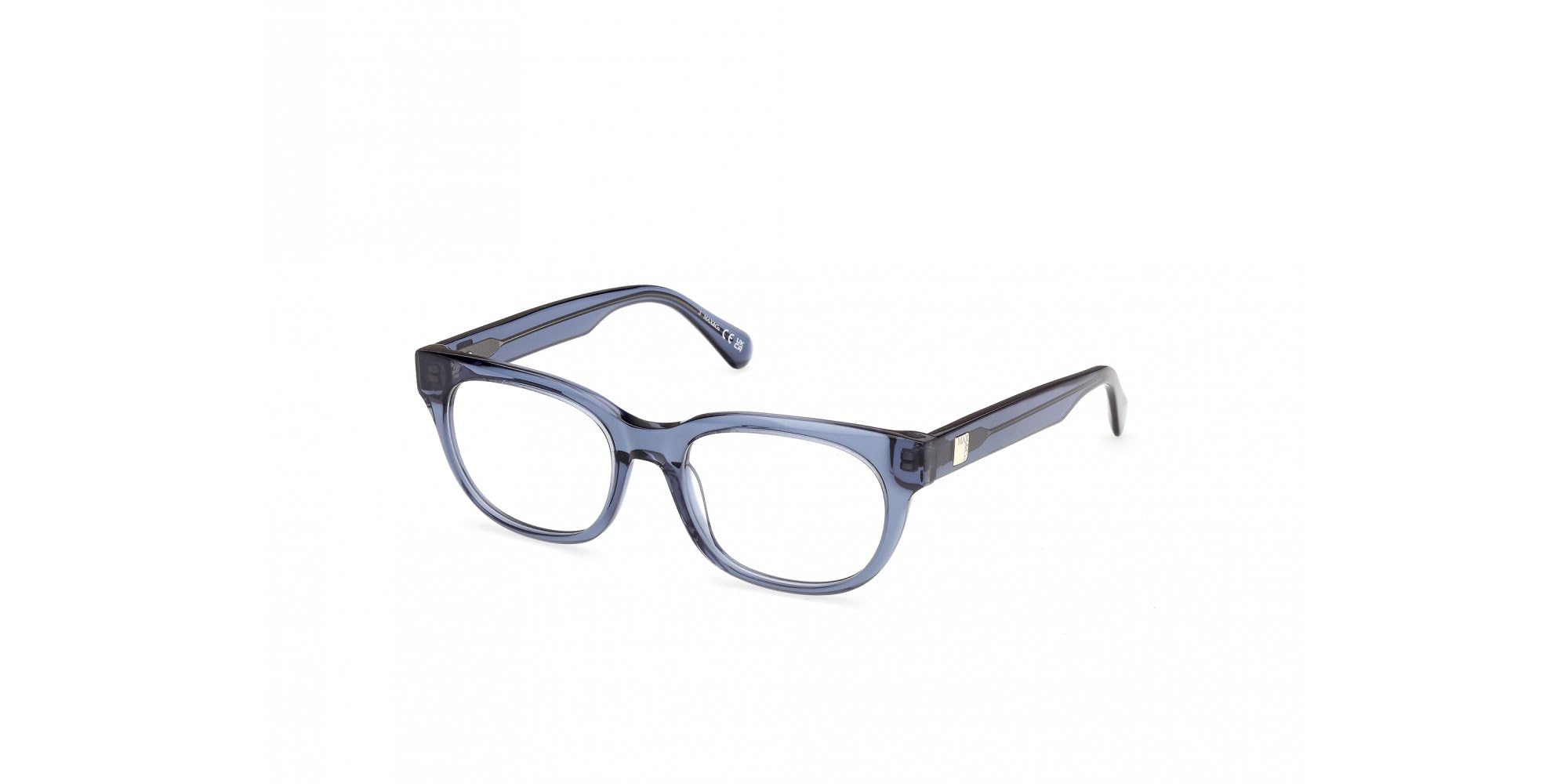 Max &Co MO5226 090 błyszczący niebieski 52/18/140 damska oprawka na okulary