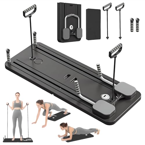 Pilates Reformer Compact pour sculpter son corps a la maison avec AB Roller