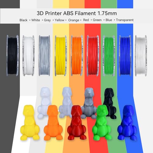 Filamento ABS 1,75mm para impresora 3D - Pack 9 colores 4,5kg - Fernando Cortés Filamento ABS 1,75mm para impresora 3D - Pack 9 colores 4,5kg - Fernando Cortés