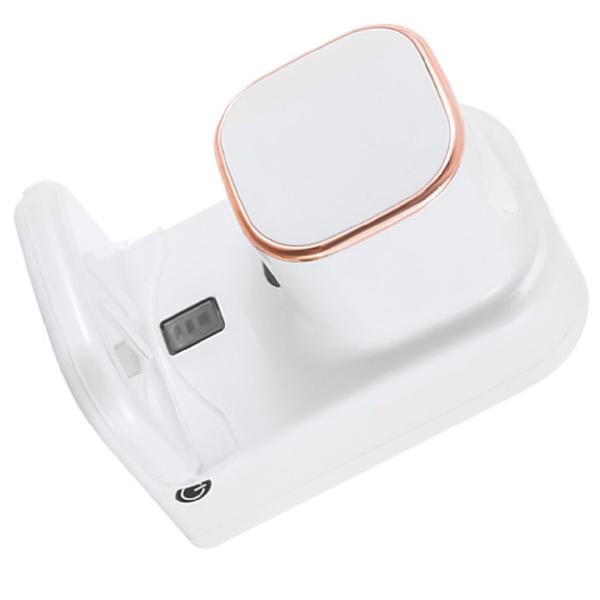 Dispensador Perforación Pasta Sensor Automático de Dientes Montaje sin Cable Usb, Plástico Blanco para Baño y Uso Diario