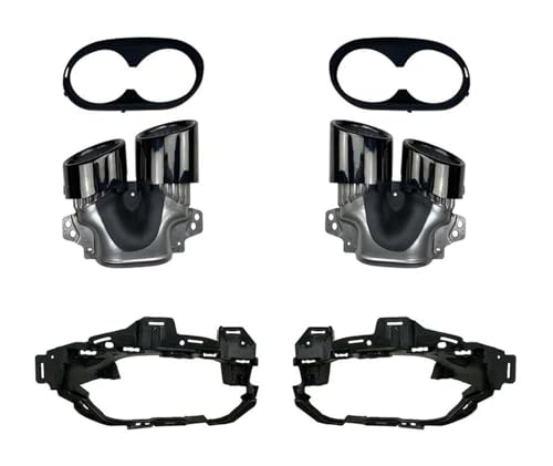 Salidas de escape turbo para Mercedes GLB220 GLB250 X247 difusor trasero