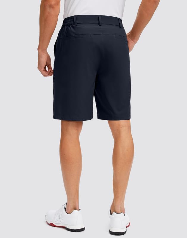 G Gradual Men's Golf Shorts with 5 Pockets 9" Light Weight Stretch Quick Dry Casual Dress Work Shorts for Men - Image 3