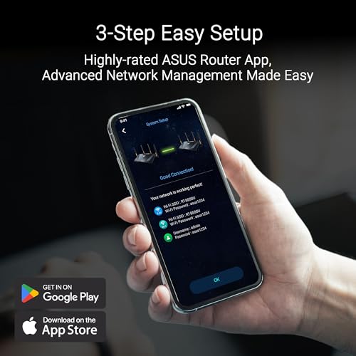 RT-BE88U Router Dual-band WiFi 7 AiMesh Estendibile, 4K-QAM, MLO, Doppia porta 10G, SFP+, 4 porte 2,5G, WAN/LAN 34G, Sicurezza di rete e VPN, Nero - Router - Immagine 8