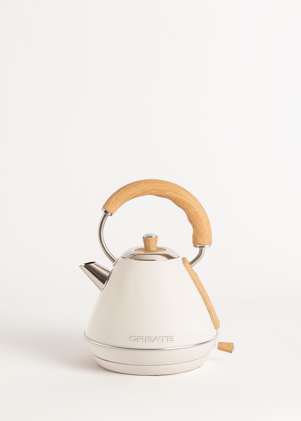 Toaster Wasserkocher Set Cremeweiß Retro 1L