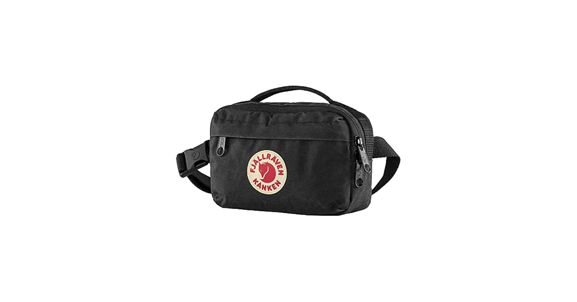 FJALLRAVEN｜ (Kanken Hip Pack Black (23796/550)) Fjallraven Unisex KANKEN HIP PACK BLACK - Paragon Sports