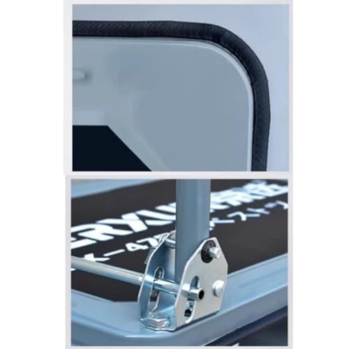 Carretilla plegable de plataforma de acero pequeña miniatura 3