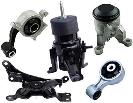 Engine Motor & Transmission Mount Set For 2011-2014 Nissan Quest 3.5L AUTO CVT | A4354HY, A4371HY, A7363, A7381, A7372 - K2628