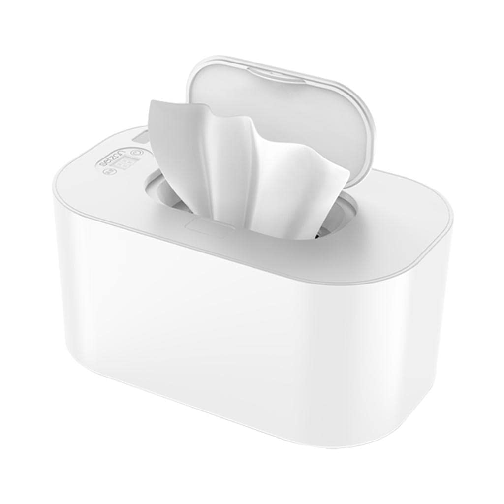 Wipe Warmer Dispenser Fast Charging Large Capacity LED Display for Baby White|Dressers & Chests of Drawers|Home & Garden-image-23