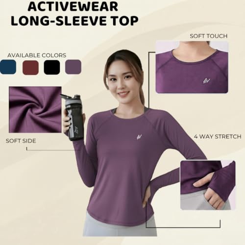 Image of Gym T-Shirt for Women-Quick Dry Sports & Workout T-Shirt for Women, Activewear for Running, Casual & Gym Use