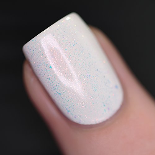 Image of ILNP The Alchemist - Vivid Orange, Green Iridescent Topper Nail Polish