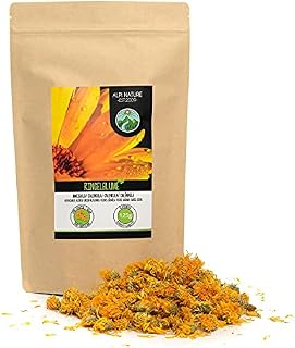 Marigold Flowers, Marigold Infusion (125g, 4.4 oz), Marigold Tea, Orange Calendula, Gently Dried, 100% Pure and Natural