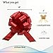 Big Car Bow - 18 Inch Giant Red Bow for Cars, Presents, Bikes, Christmas, Birthdays, Wedding, Party and Any Occasion.(1 Pack)