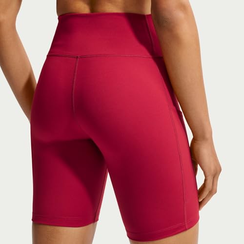 Image of Nike Women's One High-Waisted 8 inch Bike Shorts; Running and Workout Shorts