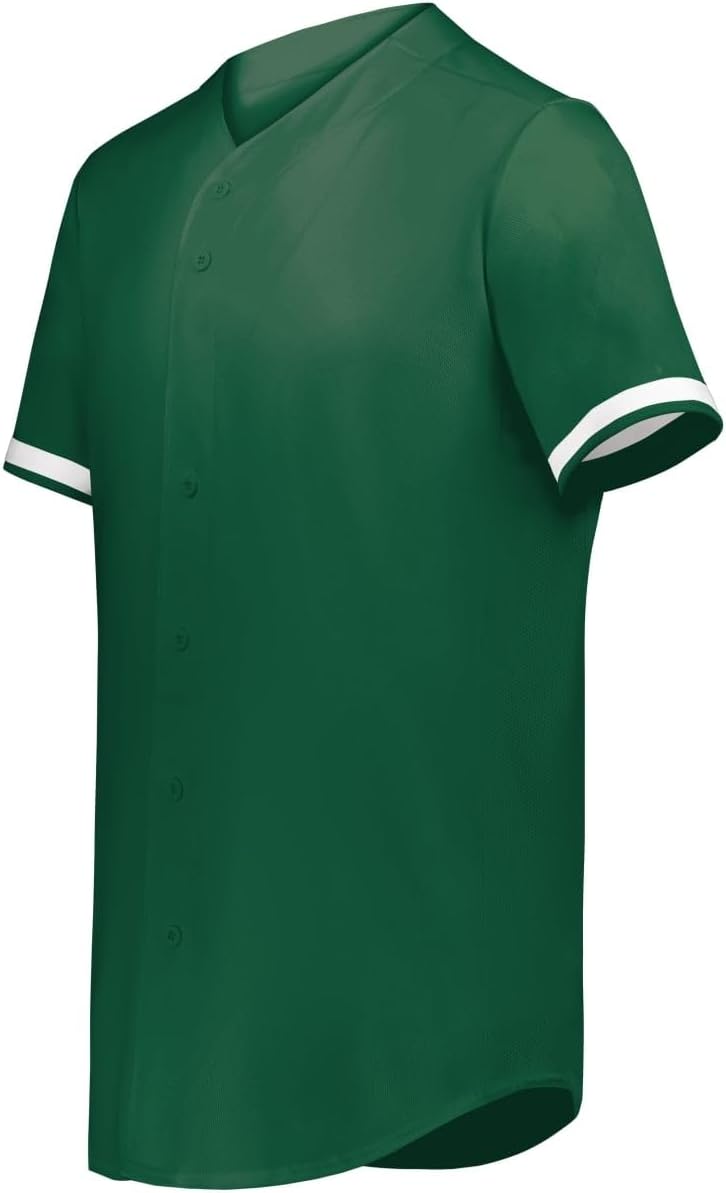 YTH Cutter+ Full Button Jersey - L - DGWH