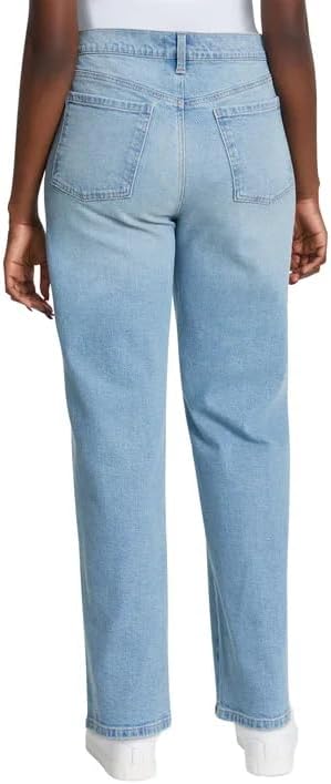 Gloria Vanderbilt Women’s Straight Leg Relaxed Fit Cotton Stretch Jean - Image 6