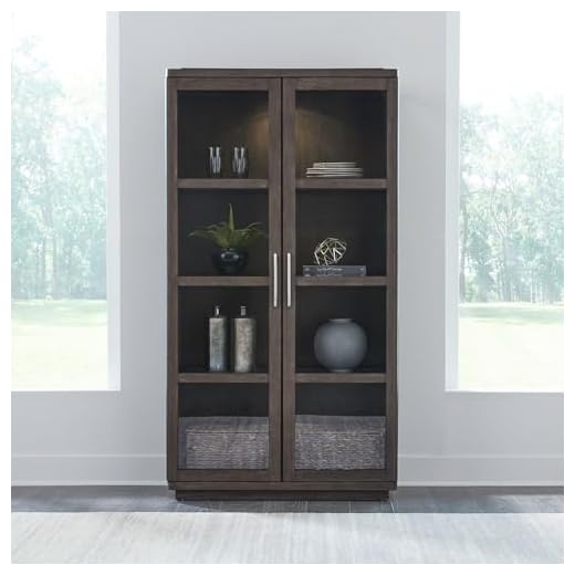 Elegant Cascade Falls Display Cabinet