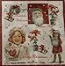 Brauns Lot de 20 serviettes de table 3 épaisseurs, 33 x 33 cm, motifs de Noël, période de l'Avent, serviettes de Noël, marché de Noël, décoration de table, accessoires de Noël ... (modèle 16)