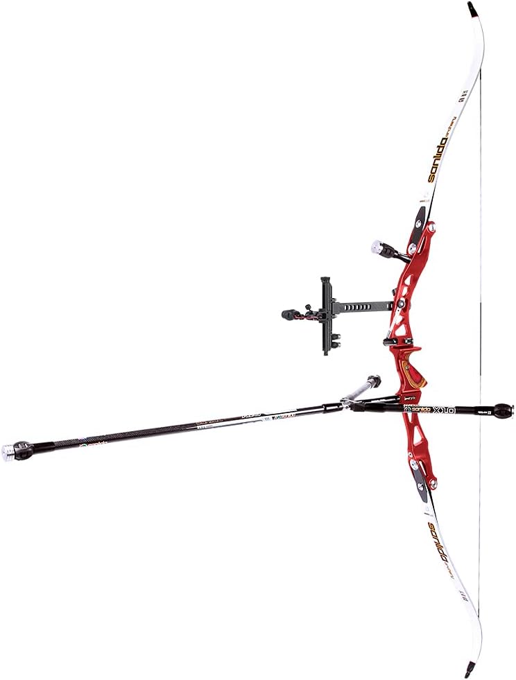Buy Sanlida Archery Myth X10 ILF Target Recurve Bow Kit Red Riser