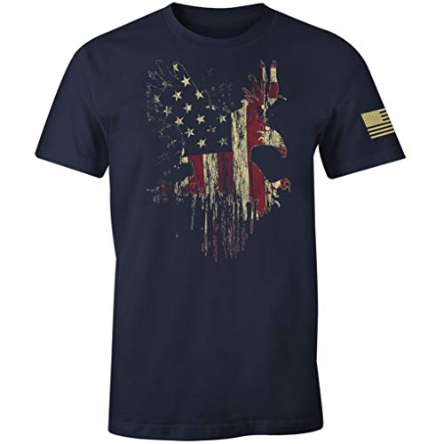 Eagle old glory t-shirt (navy, 5xl)