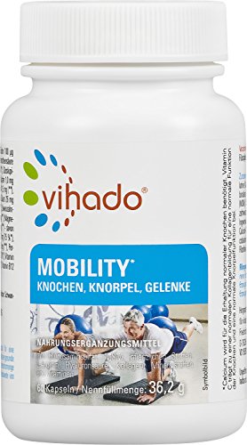 Preisvergleich Produktbild Vihado Mobility - Knochen + Knorpel + Gelenke, 60 Kapseln