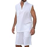 StreifenspleißEn Pullover Sommer Freizeit Freizeit Kurze DüNne Sets 2021 Sommer Freizeit Kurze Sets Sporthose+T-Shirt mit Taschen Herren Jogginganzug Sportanzug 2-Teiliges Outfit Sport Set Kurzarm Streifenspleißen Suit Männer Trainingsanzug Sporthose Freizeitanzug