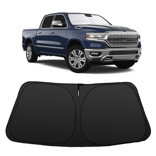 Image of Windshield Sun Shade for 2019-2026 Dodge RAM 1500