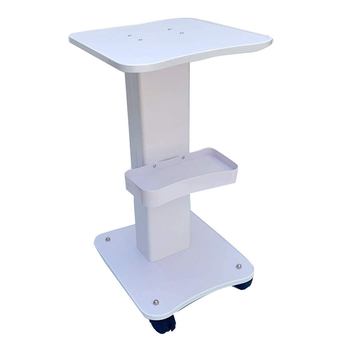 Reliefto™ Beauty Rolling Trolley Cart Equipment Mobile Salon Spa Service Instrument Hairdressing Storage Tray Iron Frame White (B0B9K51QSC) Amazon Price History, Amazon Price Tracker