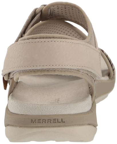 Merrell Women's Terran 4 Backstrap Slide, Silver, 103