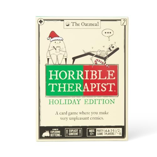 Image of Exploding Kittens Horrible Therapist - Holiday Edition
