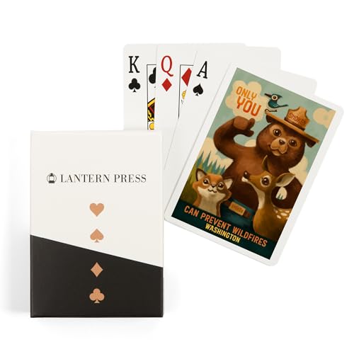 Lantern Press Naipes Póker 52 Cartas Adultos